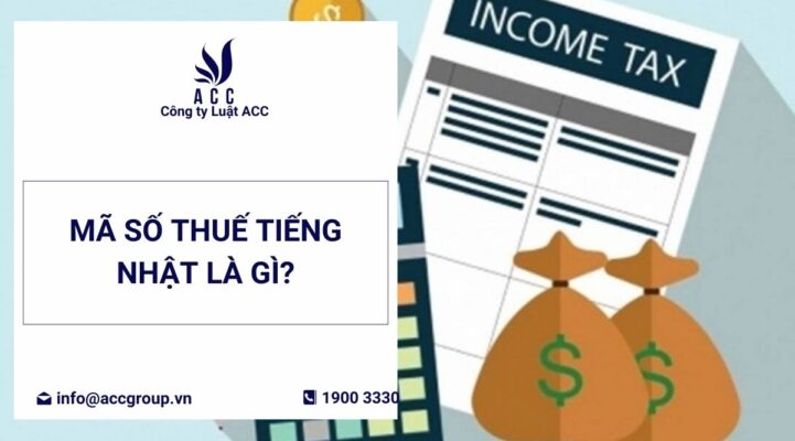 Mã số thuế tiếng Nhật là gì