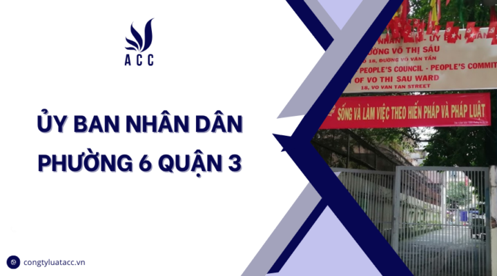 Ủy ban nhân dân phường 6 Quận 3