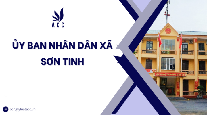 Ủy ban nhân dân xã Sơn Tinh