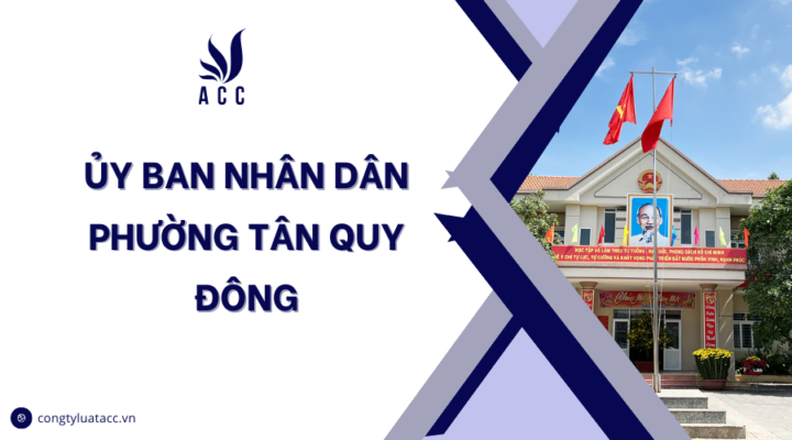 Ủy ban nhân dân phường Tân Quy Đông