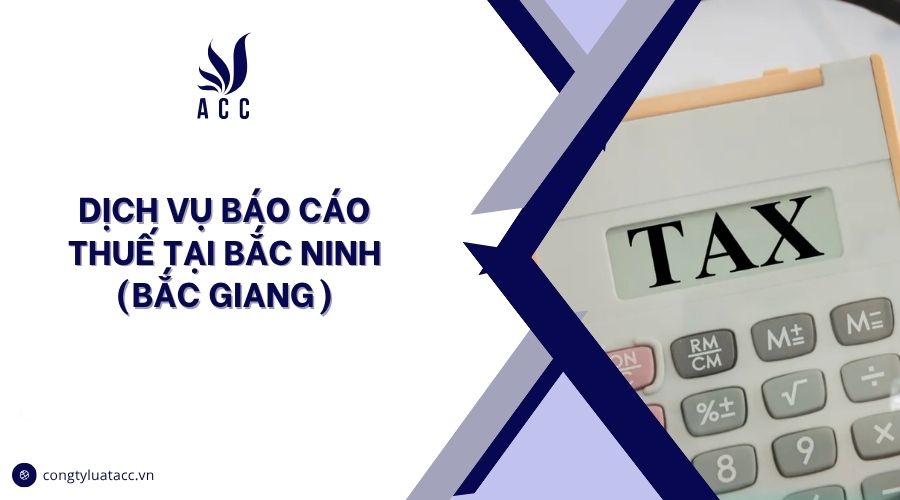 Dịch vụ báo cáo thuế tại Bắc Ninh (Bắc Giang)
