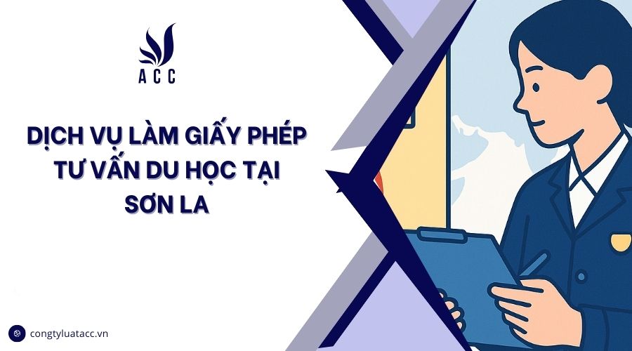 Dịch vụ làm giấy phép tư vấn du học tại Sơn La
