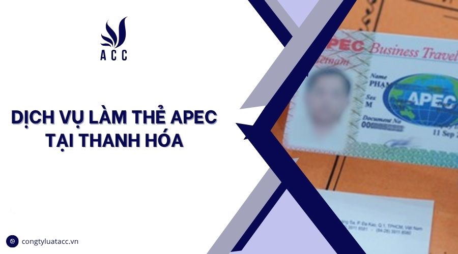 Dịch vụ làm thẻ apec tại Thanh Hóa