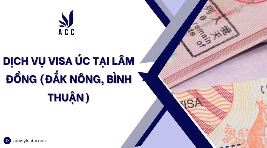 Dịch vụ visa Úc tại Bình Thuận