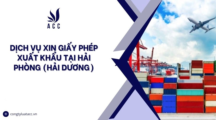 Dịch vụ xin giấy phép xuất khẩu tại Hải Phòng (Hải Dương)