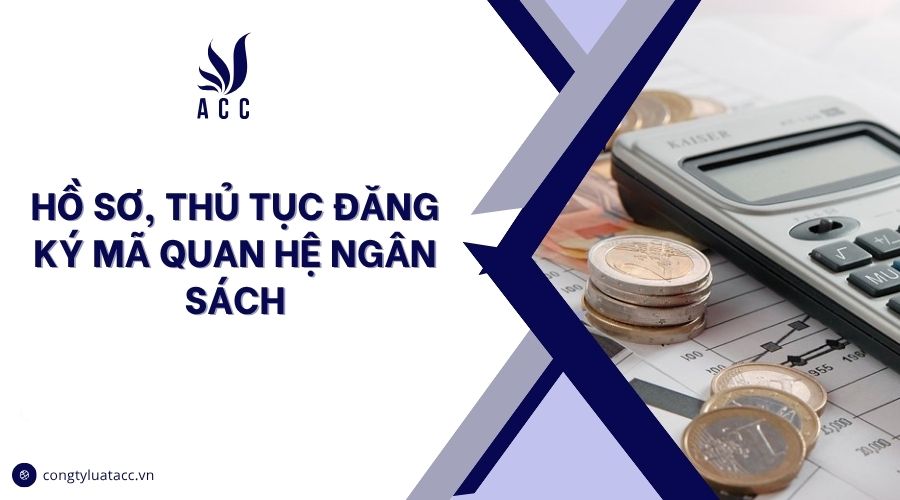 Hồ sơ, thủ tục đăng ký mã quan hệ ngân sách