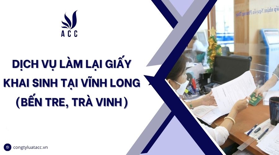 Dịch vụ làm giấy khai sinh tại Trà Vinh