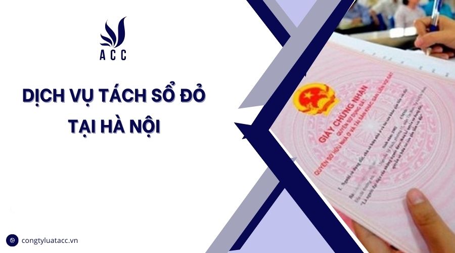 Dịch vụ tách sổ đỏ tại Hà Nội