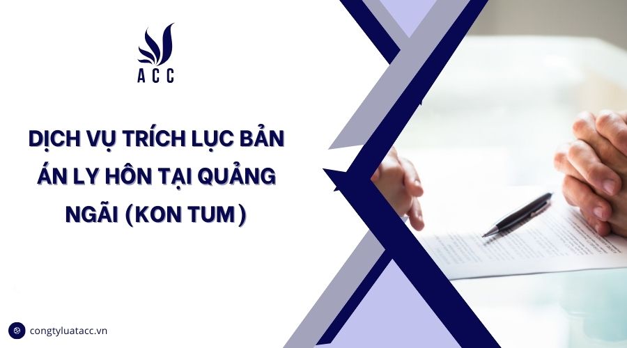 Dịch vụ ly hôn tại Kon Tum
