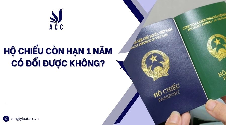 Hộ chiếu còn hạn 1 năm có đổi được không?