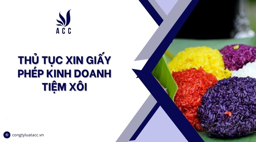 Thủ tục xin giấy phép kinh doanh tiệm xôi