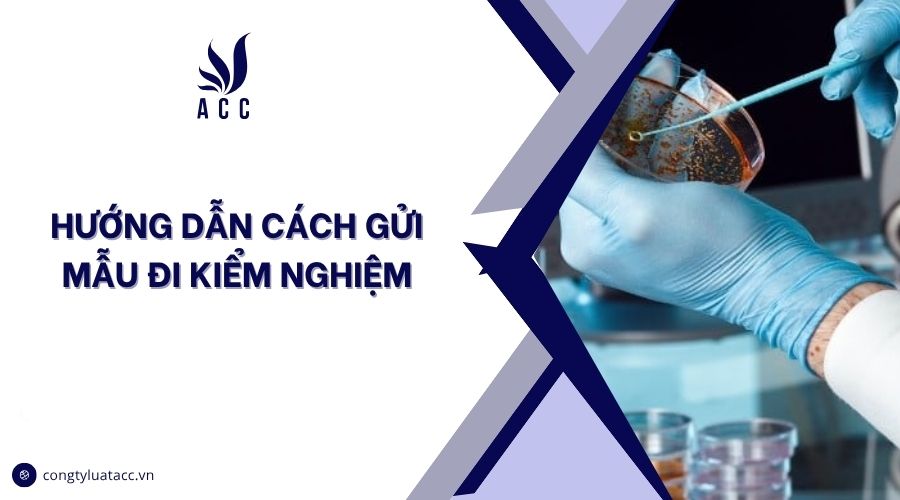 Hướng dẫn cách gửi mẫu đi kiểm nghiệm