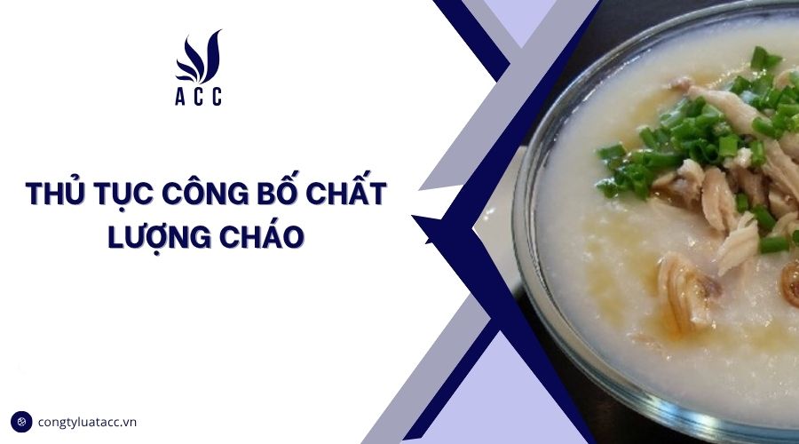 Thủ tục tự công bố chao