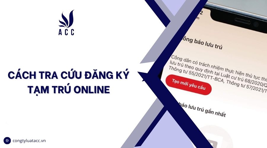 Cách tra cứu đăng ký tạm trú online