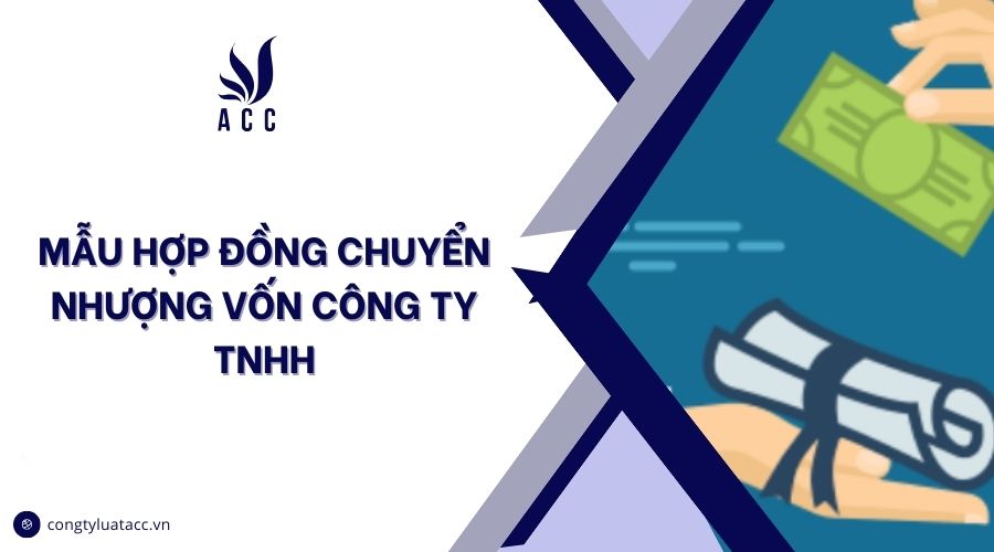 Mẫu hợp đồng chuyển nhượng vốn công ty TNHH