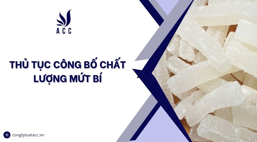 Thủ tục tự công bố hạt bí