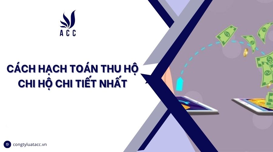 Cách hạch toán thu hộ chi hộ chi tiết nhất