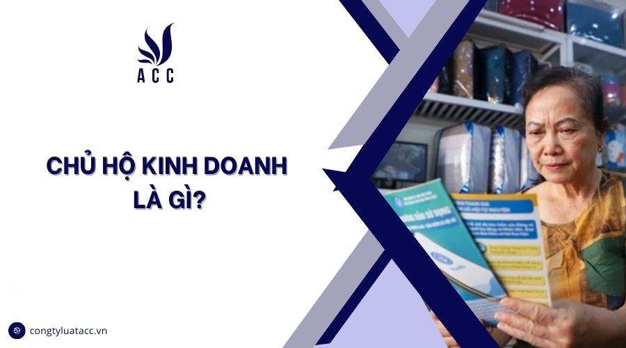 Chủ hộ kinh doanh là gì?