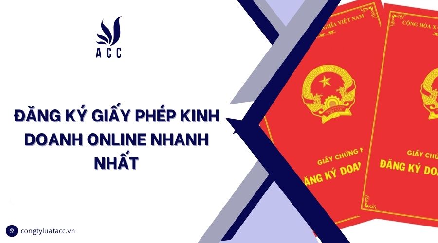 Đăng ký giấy phép kinh doanh online nhanh nhất