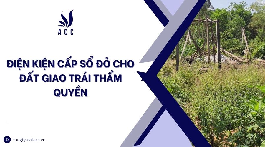 Điện kiện cấp sổ đỏ cho đất giao trái thẩm quyền
