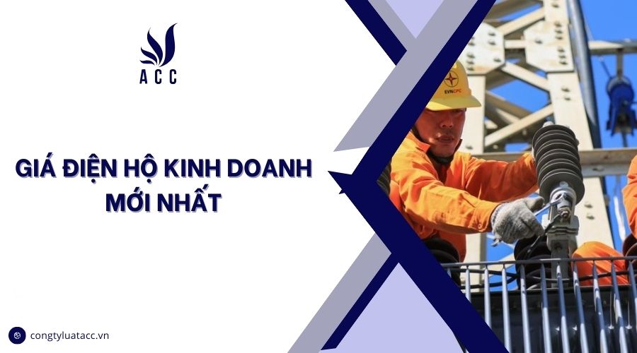 Giá điện hộ kinh doanh mới nhất