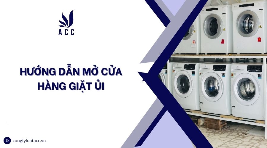 Hướng dẫn mở cửa hàng giặt ủi