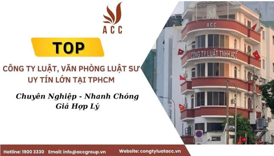 Top 10 công ty luật, văn phòng luật sư uy tín lớn tại thành phố Hồ Chí Minh