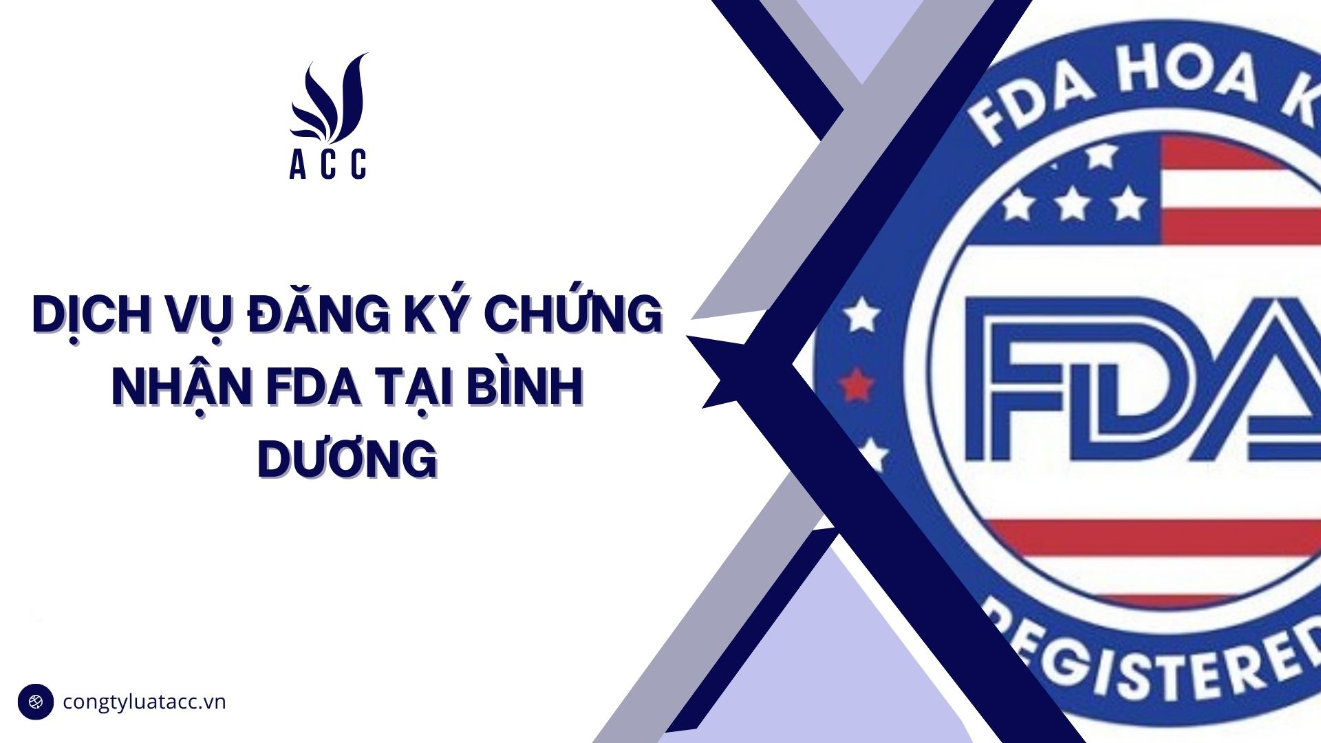 Dịch vụ đăng ký chứng nhận FDA tại Bình Dương