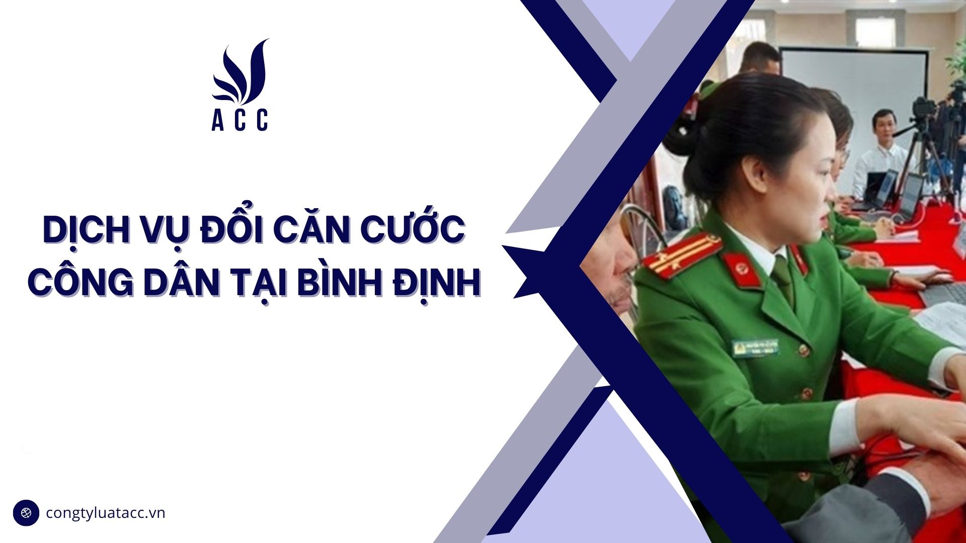 Dịch vụ đổi căn cước công dân tại Bình Định