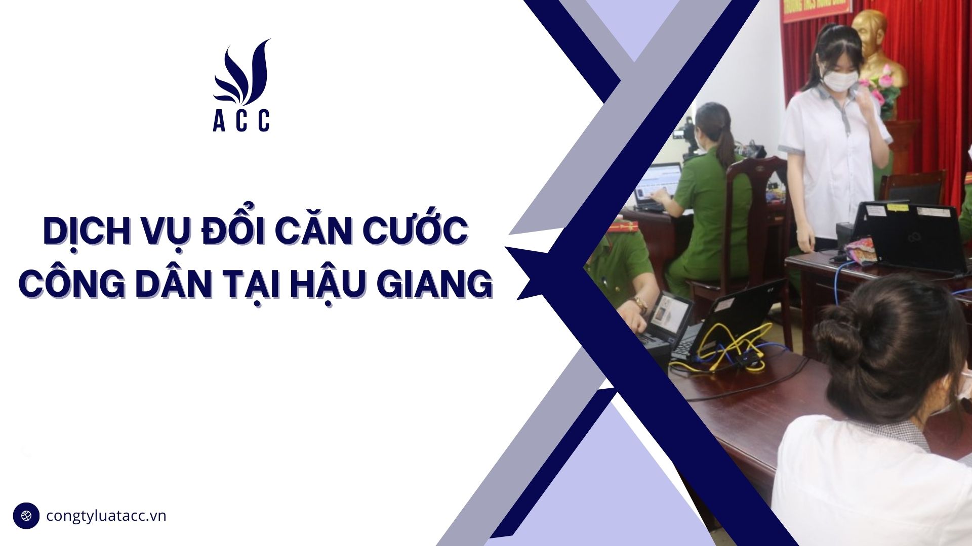 Dịch vụ đổi căn cước công dân tại Hậu Giang