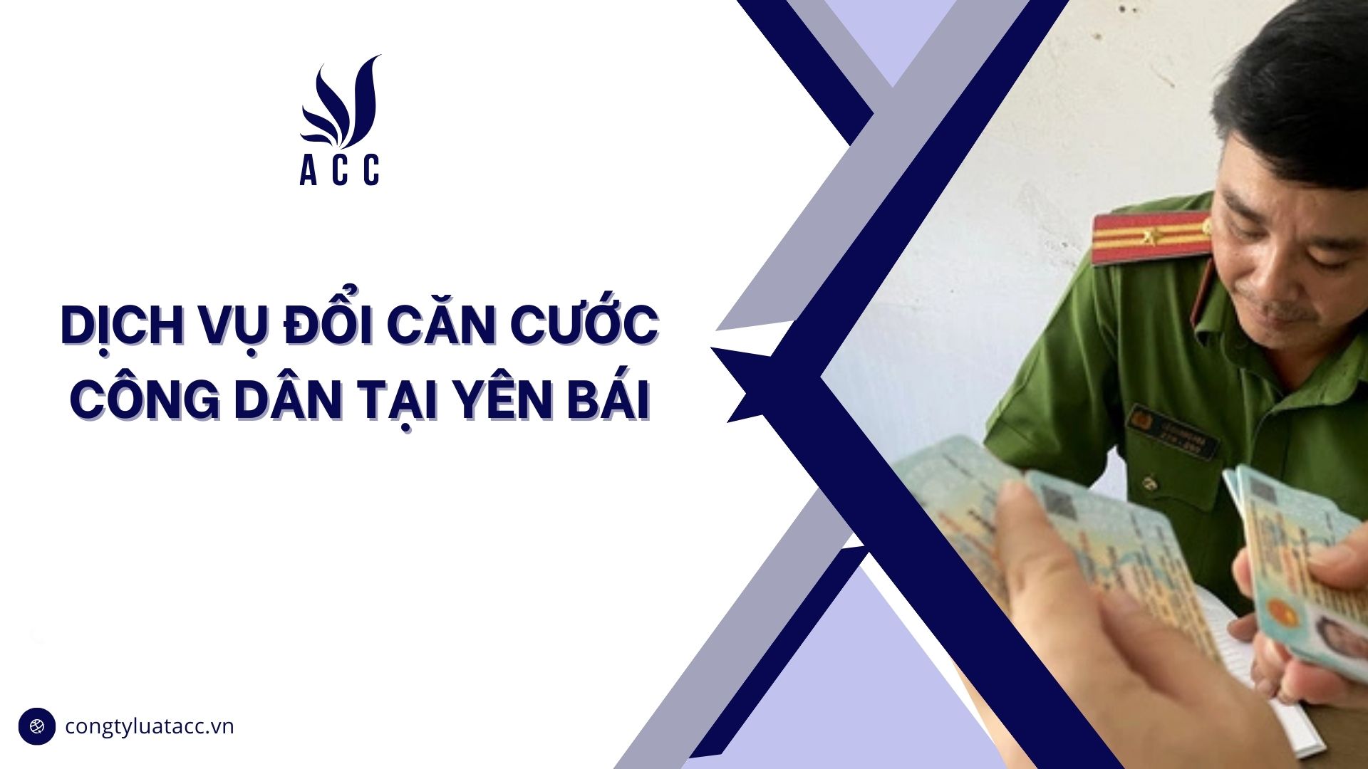 Dịch vụ đổi căn cước công dân tại Yên Bái