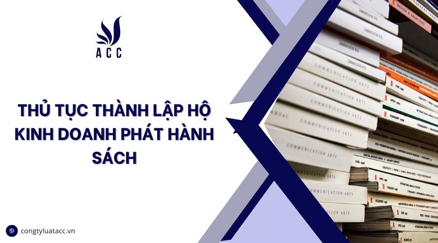 Thủ tục thành lập hộ kinh doanh sách