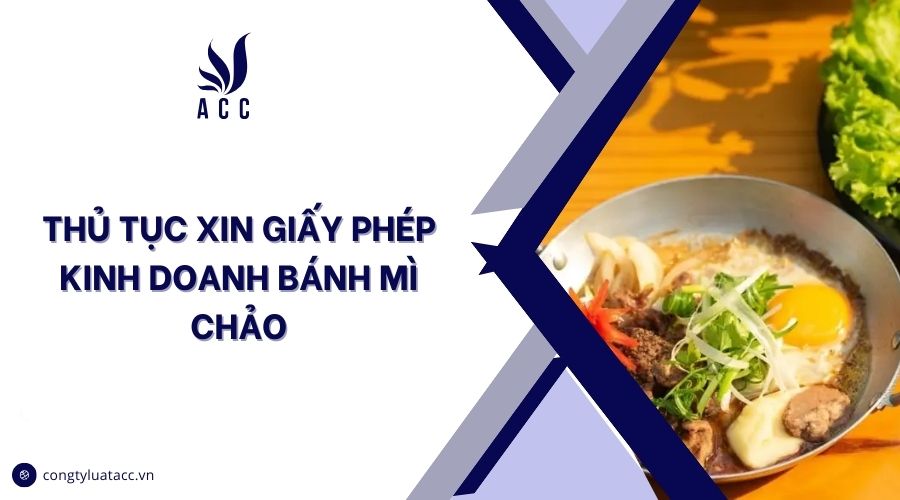 Thủ tục xin giấy phép kinh doanh bánh mì chảo