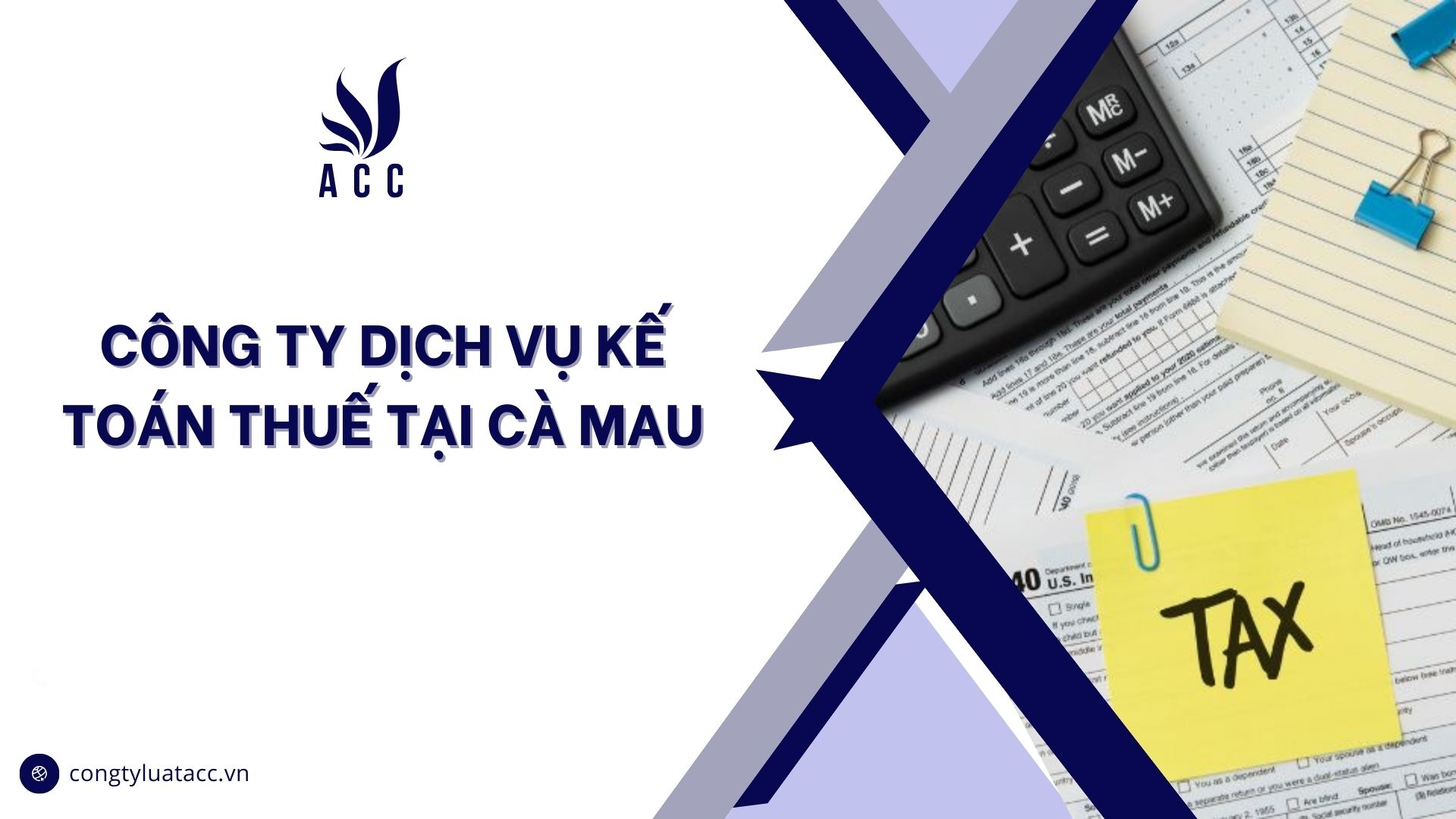Công ty dịch vụ kế toán thuế tại Cà Mau