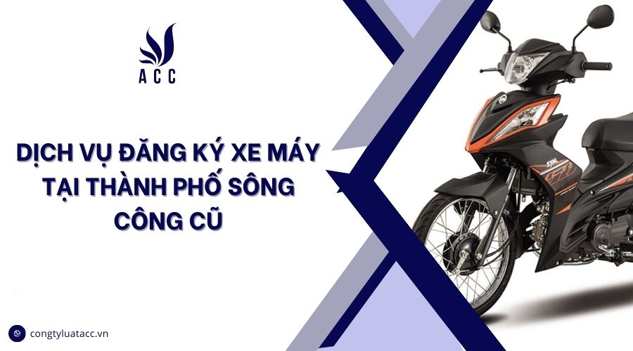 Dịch vụ đăng ký xe máy tại thành phố Sông Công cũ