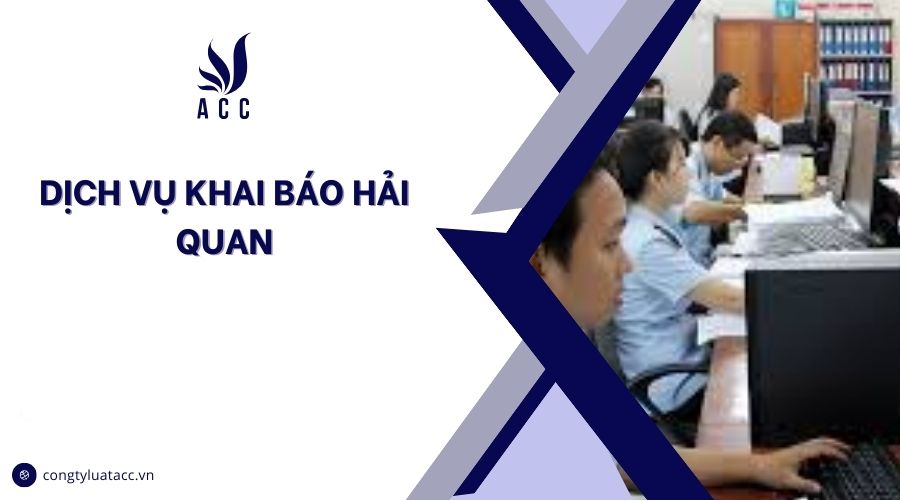 Dịch vụ khai báo hải quan