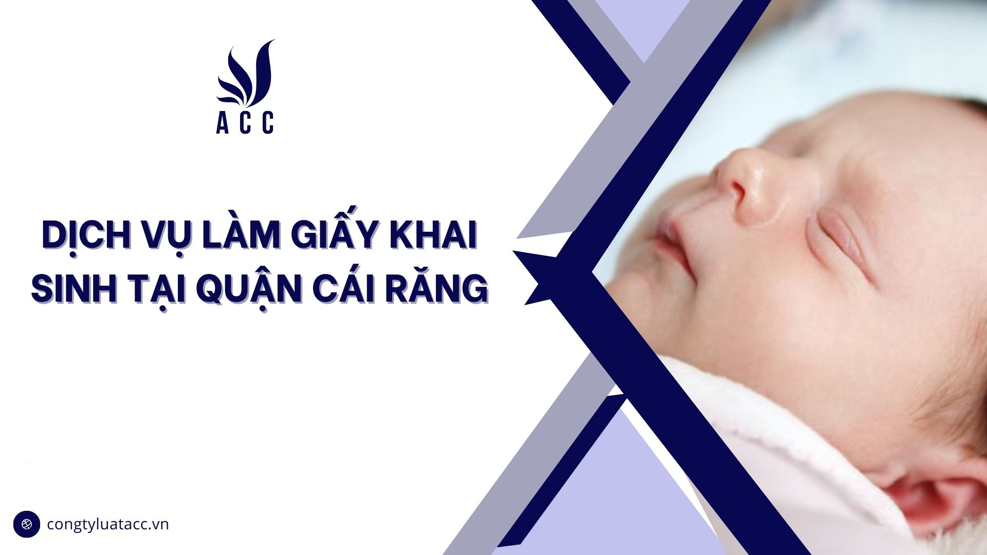 Dịch vụ làm giấy khai sinh tại quận Cái Răng cũ