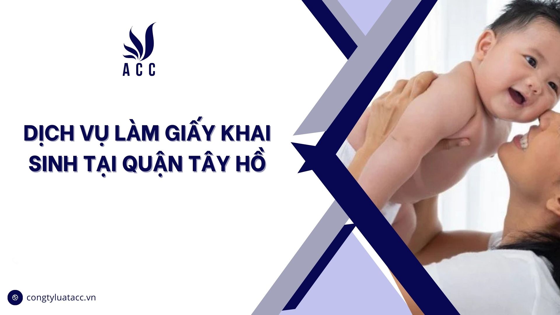 Dịch vụ làm giấy khai sinh tại quận Tây Hồ cũ