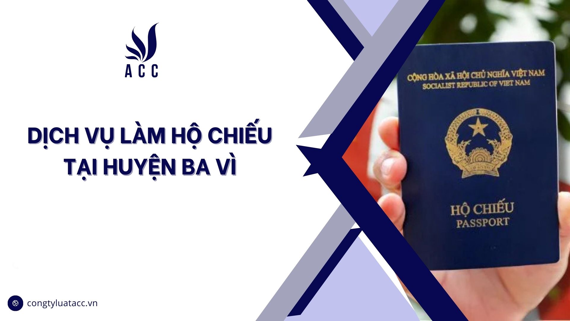 Dịch vụ làm hộ chiếu tại huyện Ba Vì cũ