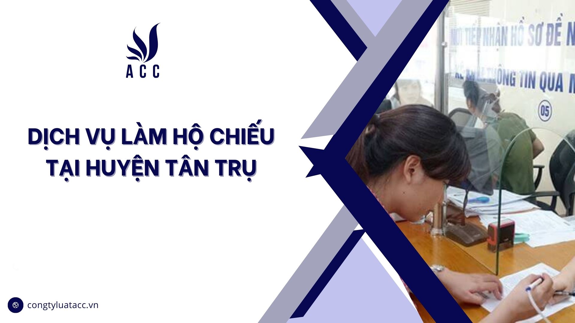 Dịch vụ làm hộ chiếu tại huyện Tân Trụ cũ