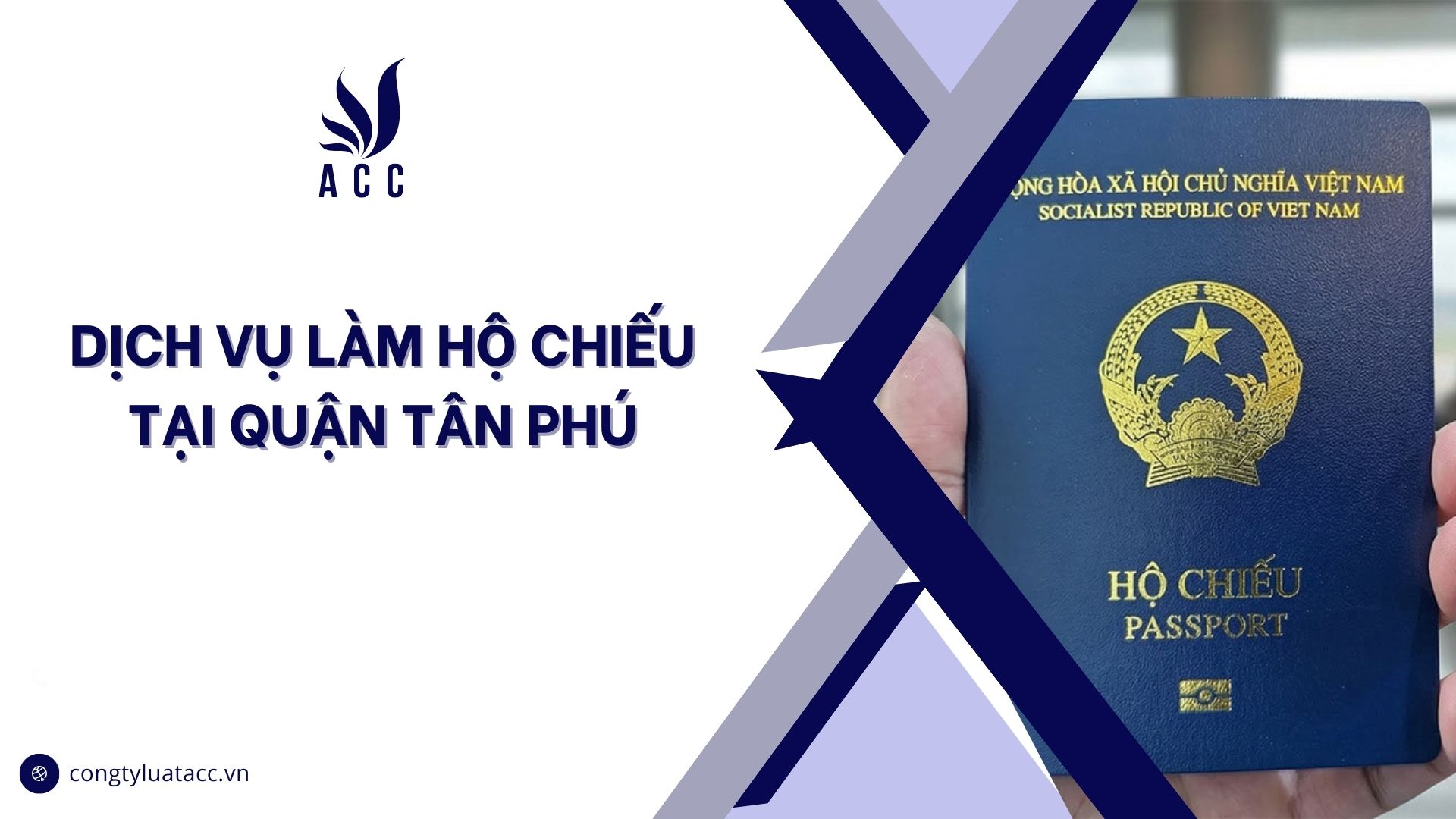 Dịch vụ làm hộ chiếu tại quận Tân Phú cũ