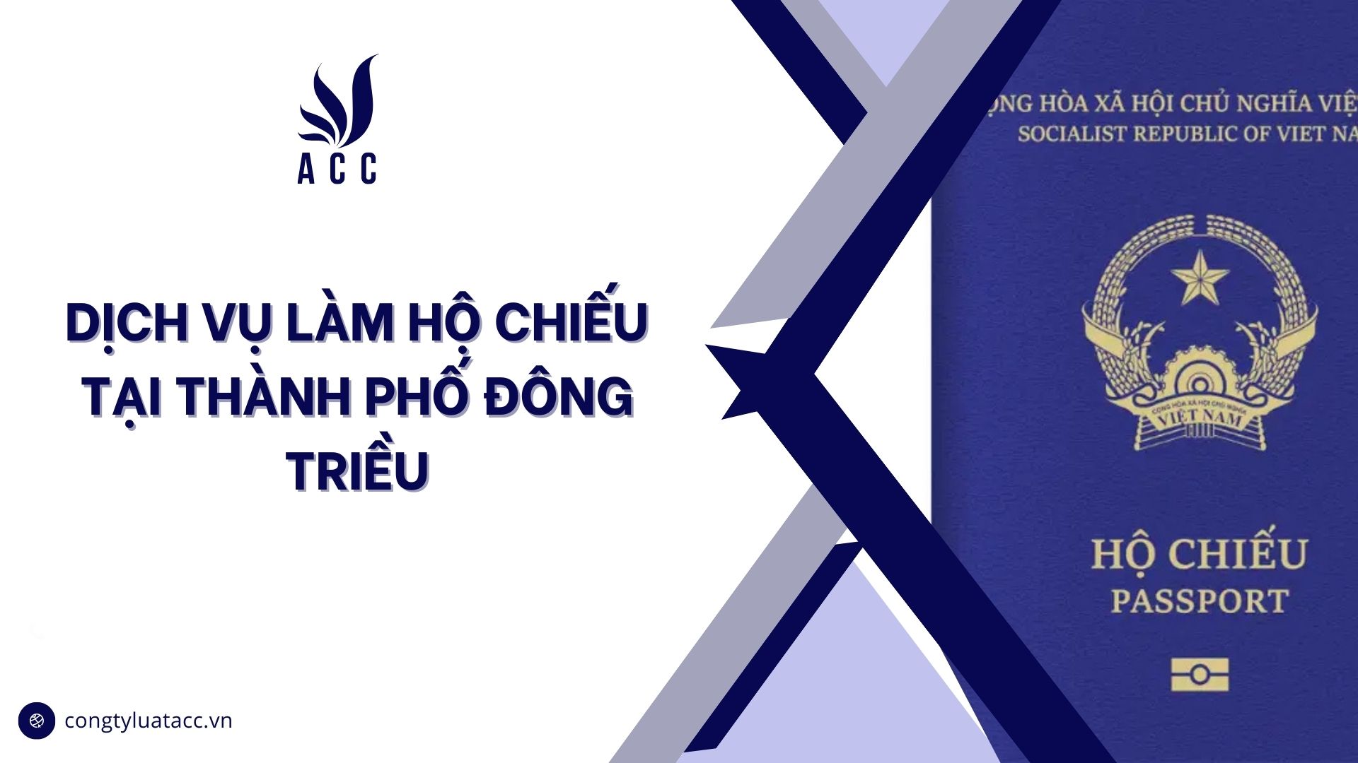 Dịch vụ làm hộ chiếu tại thành phố Đông Triều cũ