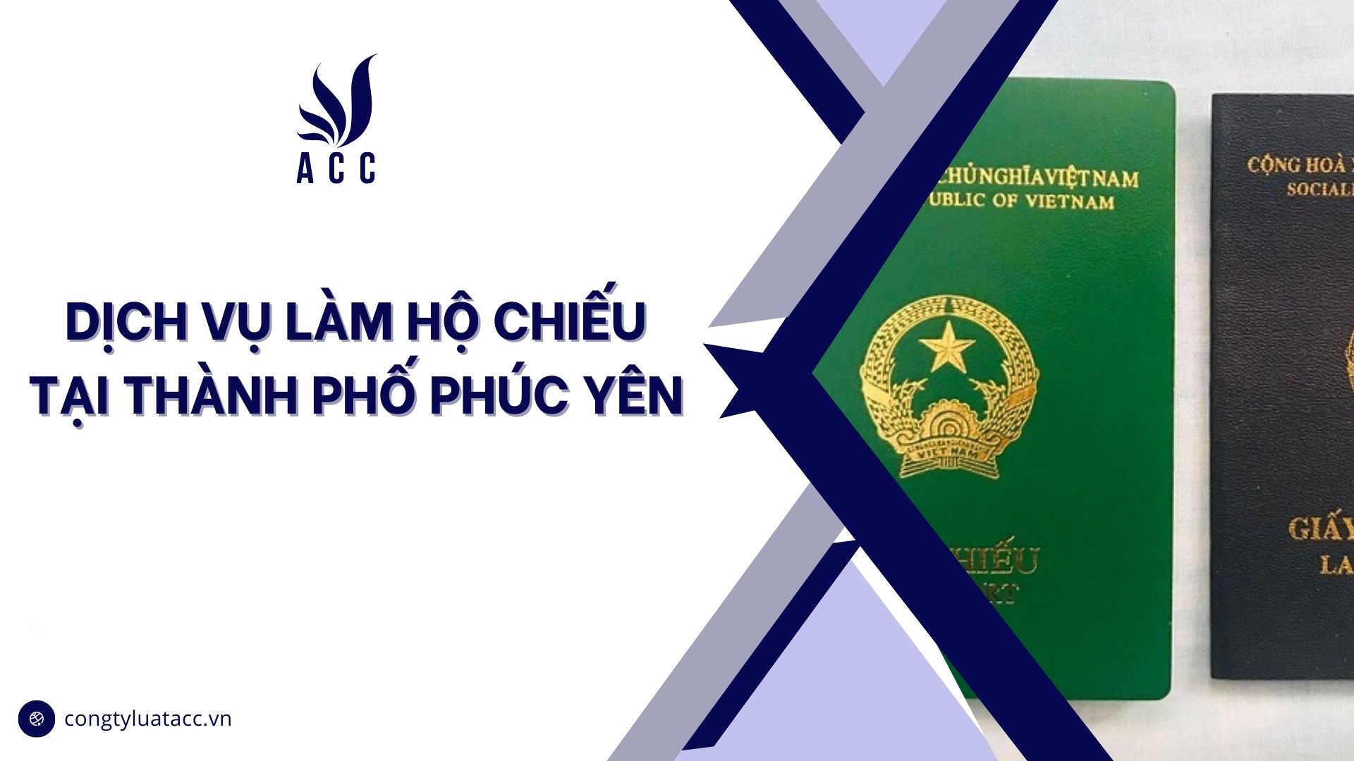 Dịch vụ làm hộ chiếu tại thành phố Phúc Yên cũ