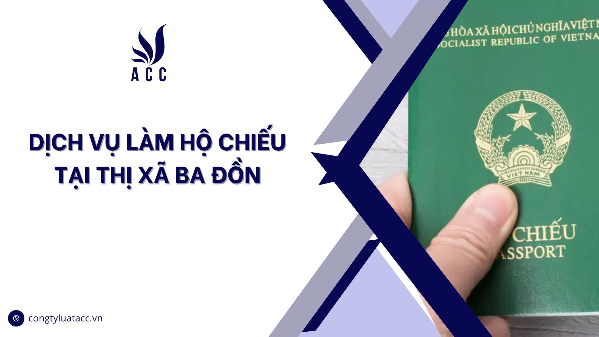Dịch vụ làm hộ chiếu tại thị xã Ba Đồn cũ