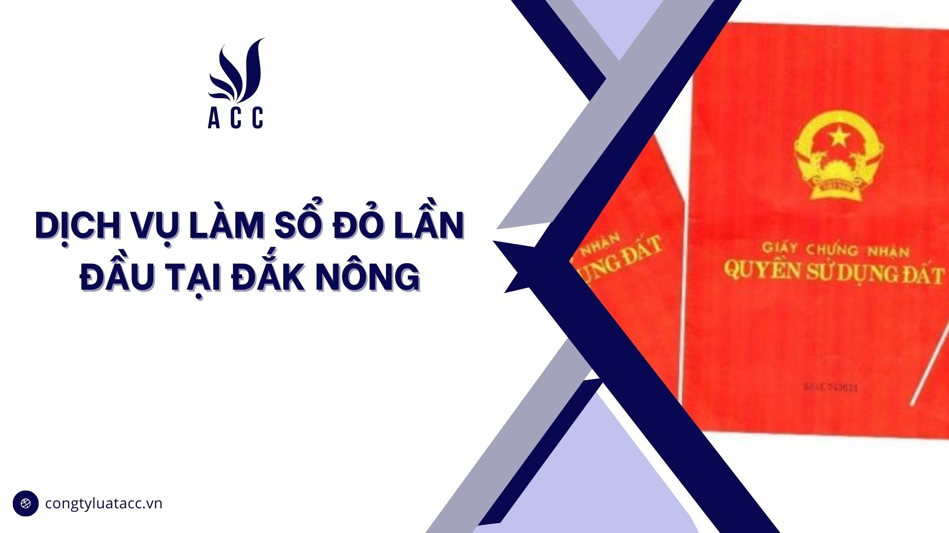 Dịch vụ làm sổ đỏ lần đầu tại Đắk Nông