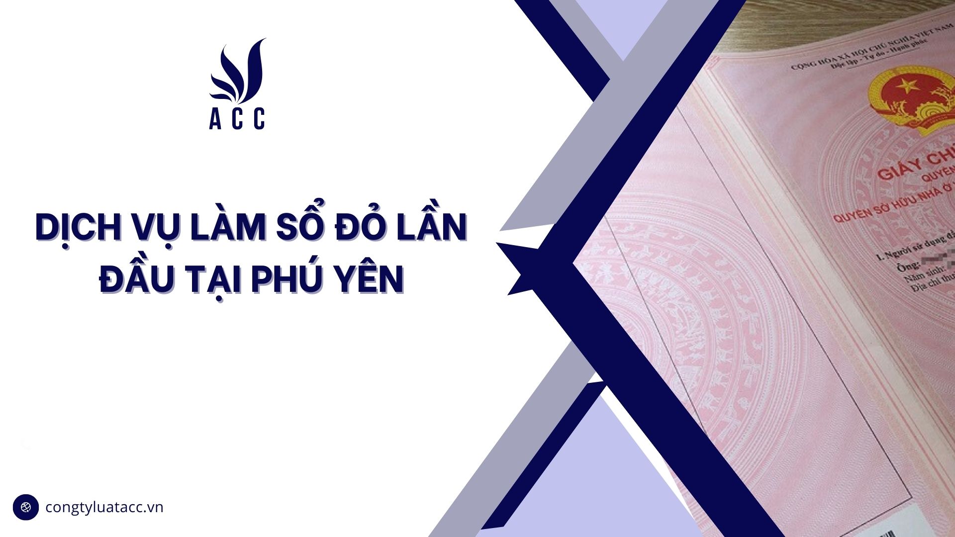 Dịch vụ làm sổ đỏ lần đầu tại Phú Yên