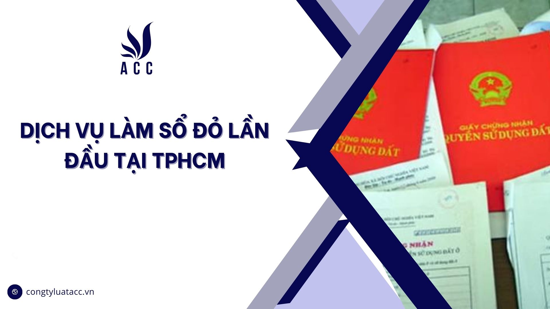 Dịch vụ làm sổ đỏ lần đầu tại TPHCM