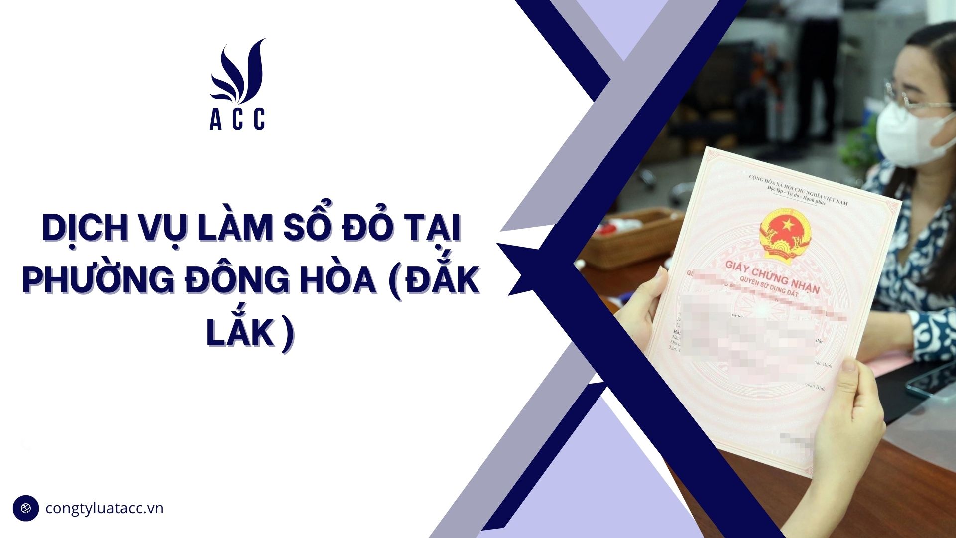 Dịch vụ làm sổ đỏ tại Phường Đông Hòa (Đắk Lắk)