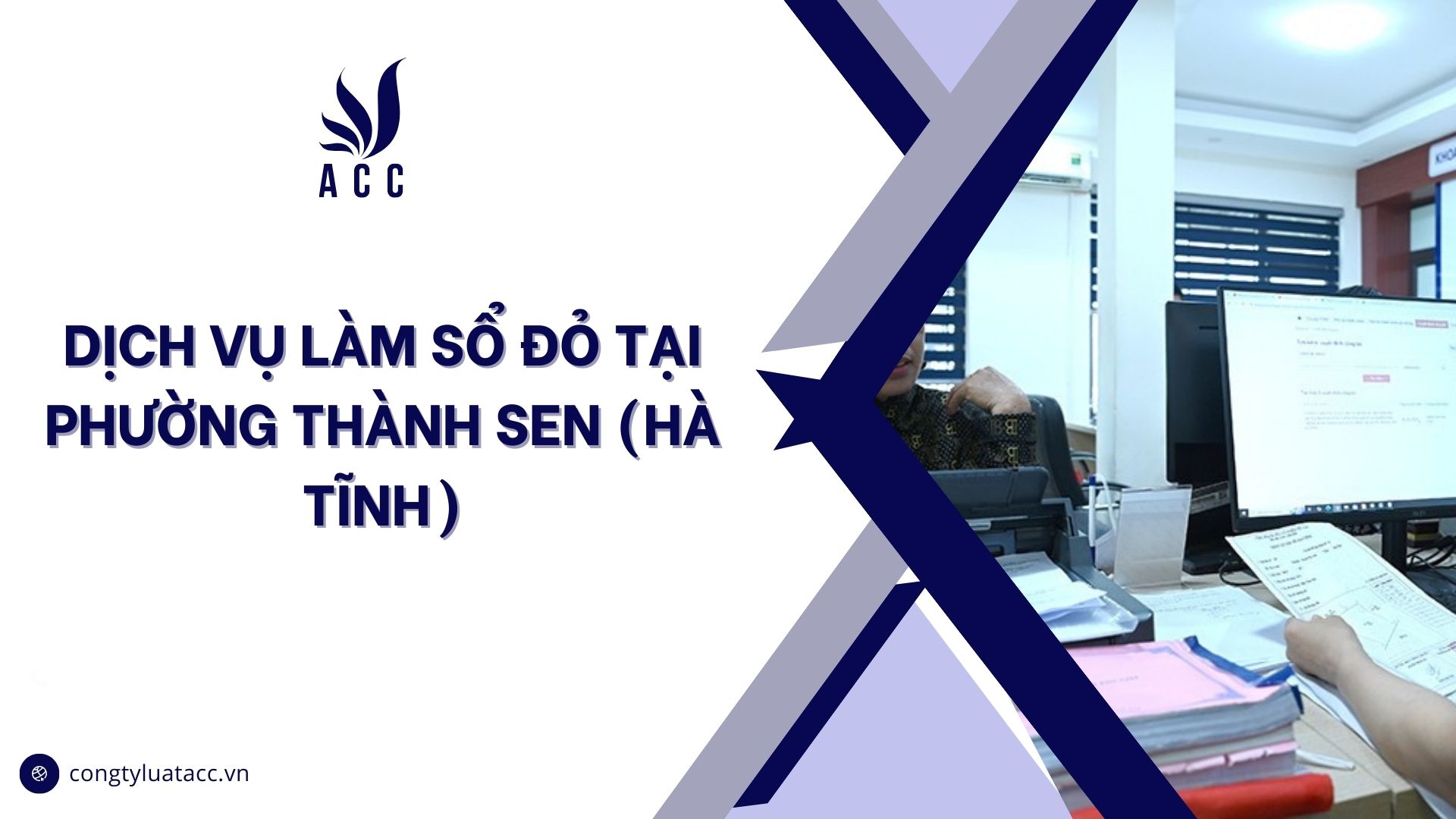Dịch vụ làm sổ đỏ tại Phường Thành Sen (Hà Tĩnh)
