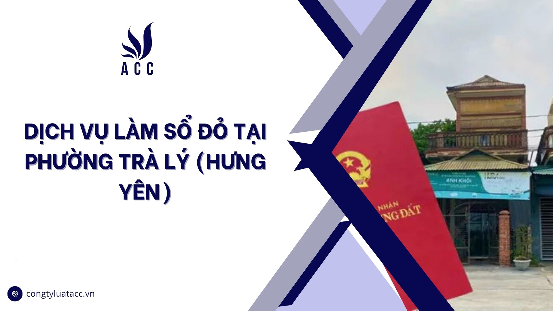 Dịch vụ làm sổ đỏ tại Phường Trà Lý (Hưng Yên)
